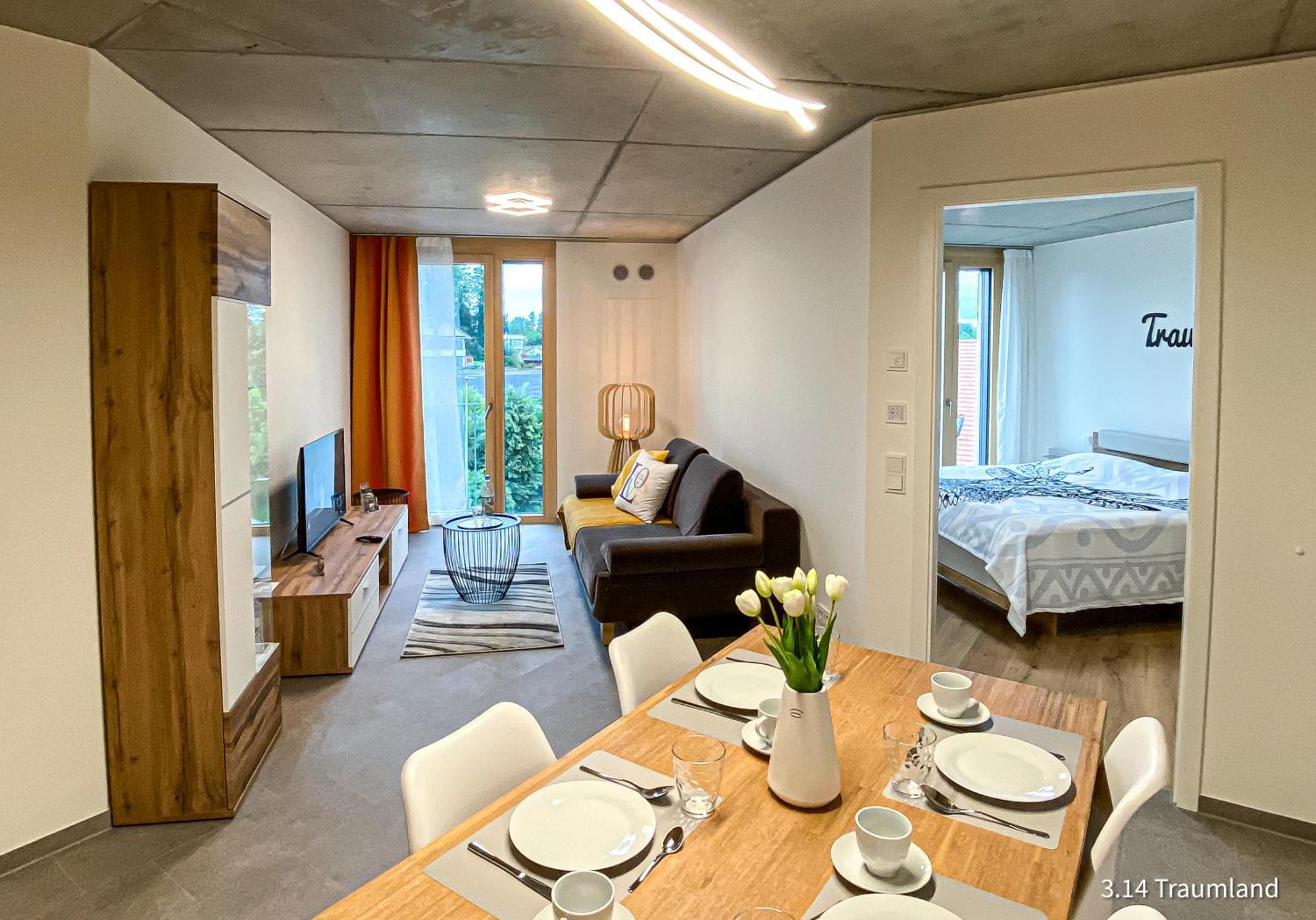 Boarding Apartments Kolbermoor Zimmer foto